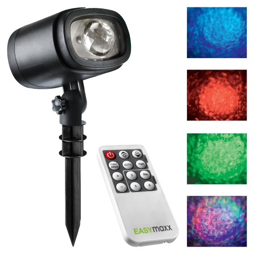 Laser LED PROJEKTOR RUCHOME CHMURY ZORZA POLARNA