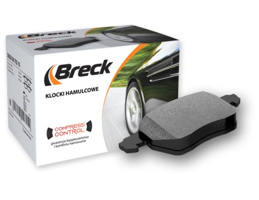 KLOCKI HAMULCOWE BRECK AUDI A6 C6 A4 B6,B7 PRZÓD