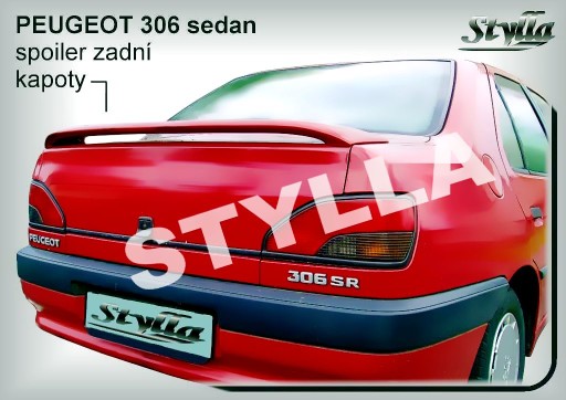 spoiler spojler do Peugeot 306 sedan 02/1994--