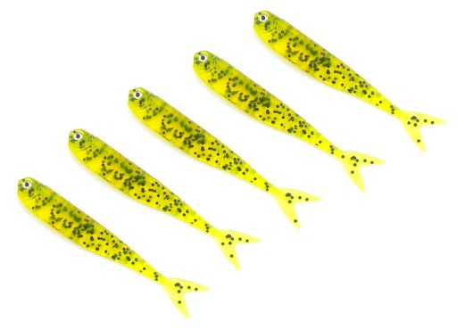 5 X DROP SHAD JASKÓŁKA 7,5 cm SUPER PRZYNĘTA EXO 4