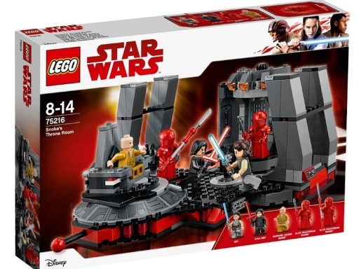 Lego 75216 @@@ SALA TRONOWA SNOKE'A @@@ Star Wars