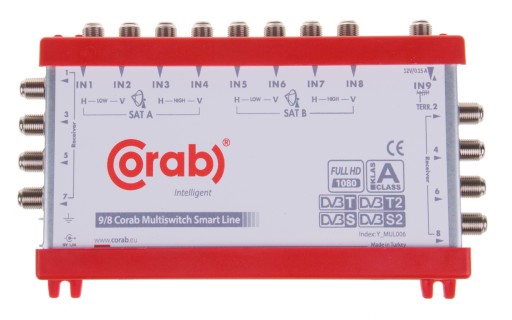 Multiswitch 9 / 8 Corab 9/8 Smart Line