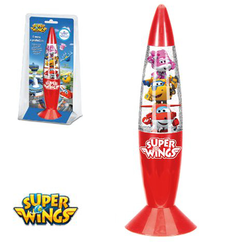 SUPER WINGS Lampka LED Kula śnieżna SHAKE&SHIN