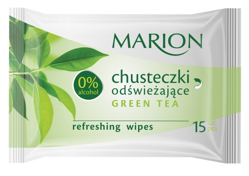 MARION Chusteczki odświeżające (1060) Green Tea