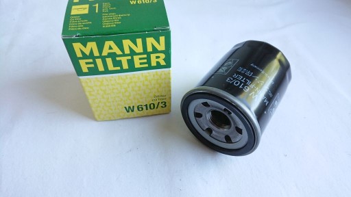 FILTR OLEJU MANN W610/3 MITSUBISHI L200 COLT ASX