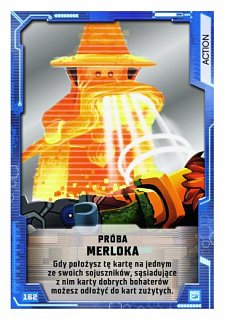 karta nr 162 Próba Merloka lego nexo knights 2