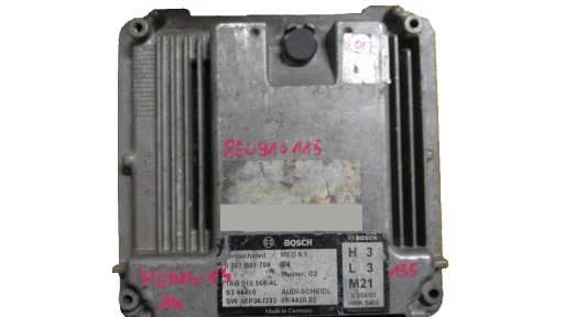 ECU AUDI A4 8E0910115 0261B01709 DOPISZĘ