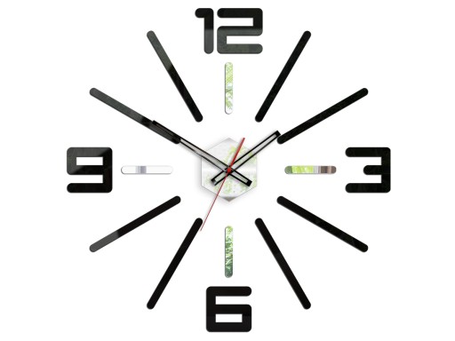 Zegar ścienny ModernClock - Max lustro