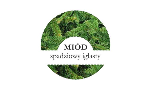 ETYKIETY okrągłe fi 4 cm SPADZIOWY IGLASTY 24szt