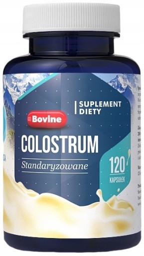 COLOSTRUM BOVINE HEPATICA 120 kapsułek