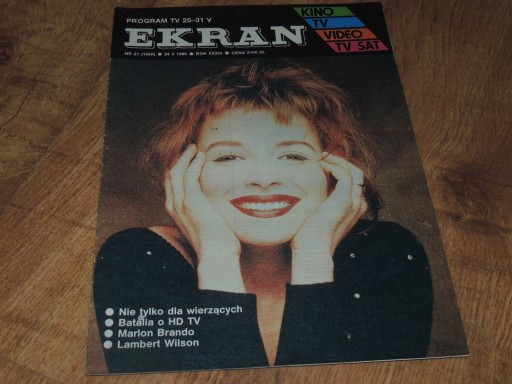 EKRAN 21/1990 J Binoche, M. Brando, L Wilson
