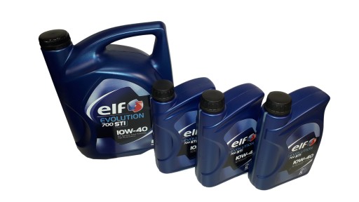 OLEJ ELF EVOLUTION 700 STI 10W40 8L 5L + 3X 1L