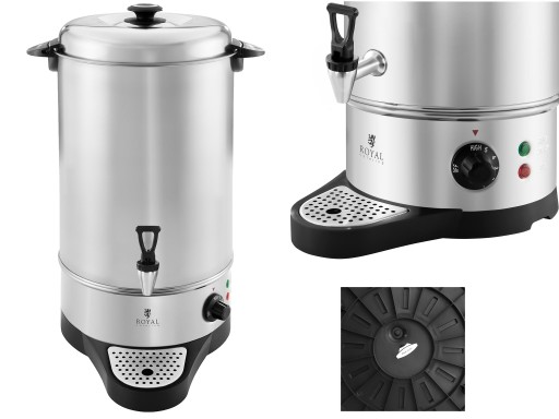 WARNIK DO WODY PIWA GRZAŃCA Z OCIEKACZEM 20L INOX