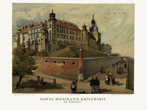 KRAKÓW Wawel KOSSAK 1896