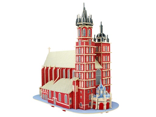 PUZZLE DREWNIANE KOŚCIÓŁ MARIACKI BAZYLIKA KRAKÓW