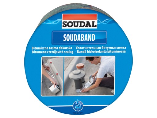 SOUDAL - TAŚMA DEKARSKA SOUDABAND 75mm x 10 MB ALUMINIOWA