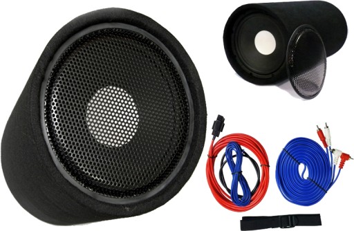 SUPER BASS 1400W SUBWOOFER Z WZMACNIACZEM + KABLE