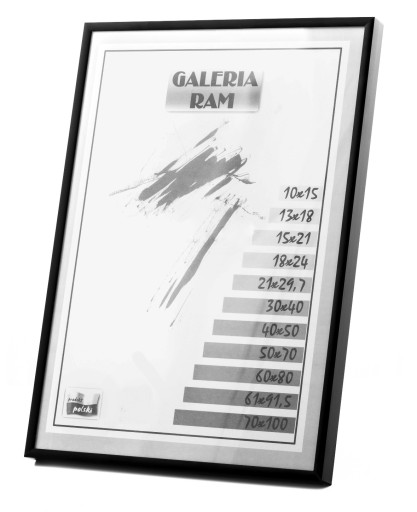 Rama,ramka ALUMINIOWA 29,7x42 (A3)-alu G