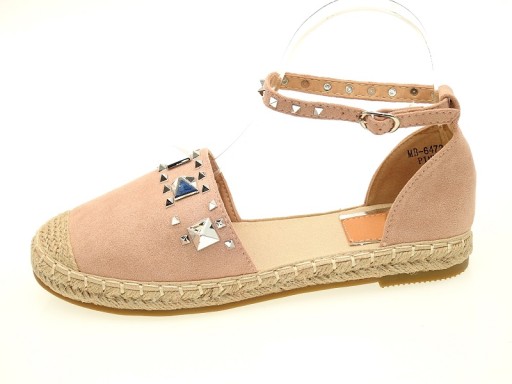 ESPADRYLE DAMSKIE ĆWIEKI MB6472 Pink r.40