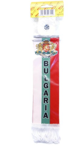 PROPORCZYK długi flaga BULGARIA TIR BUS