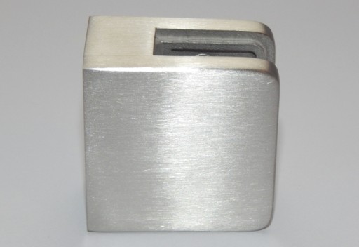 Uchwyt do Szkła 45/45 powierzchni płaskiej szlif Inox STAL Komplet