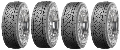 Opony 4 x 315/70R22.5 NOWE Dunlop SP446 - napędowe