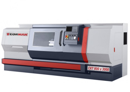 CIĘŻKA TOKARKA CNC CORMAK 800 x 3000 PRZELOT 130MM