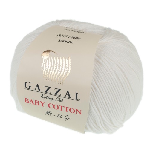 Włóczka Gazzal Baby Cotton 3410