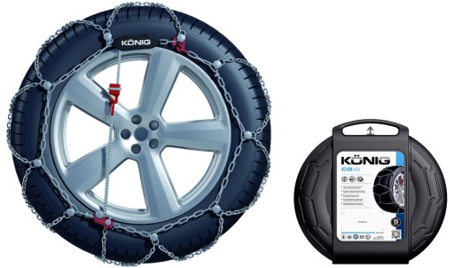 ŁAŃCUCHY KONIG CG9 95 205/60R16 215/55R16 NAPINACZ