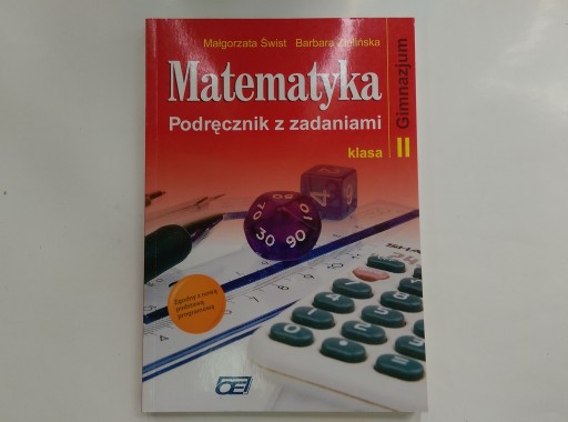 MATEMATYKA 2 GIMNAZJUM PODRĘCZNIK Z ZADANIAMI 2343