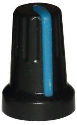 Gałka pokrętło na potencjometr niebieska 14mm (0908)