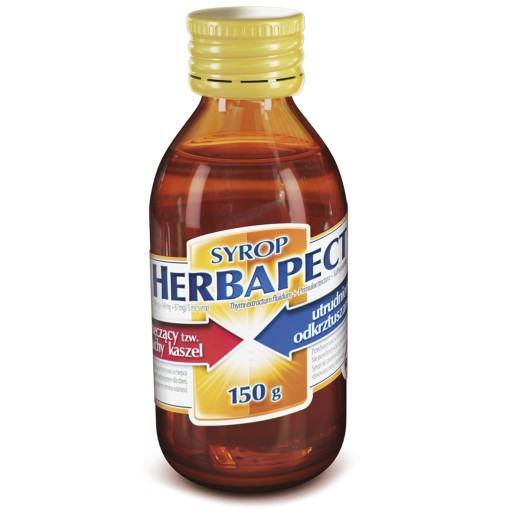 Herbapect syrop 150g - przeziębienie kaszel