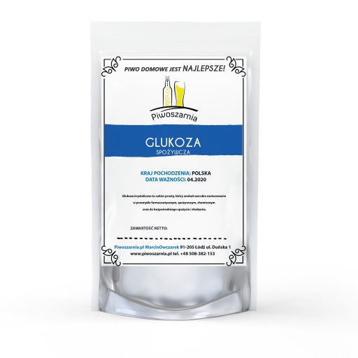Glukoza krystaliczna 0,5kg do Piwo domowe