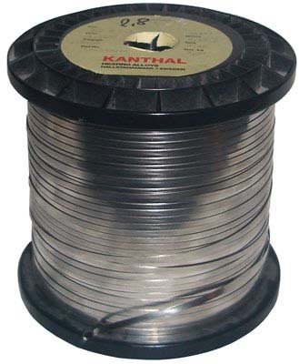 TAŚMA OPOROWA grubość 0,4mm KANTHAL 3x0,4mm - 10mb
