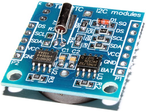 Czujnik ACS DS1307 Moduł Czasu RTC Zegara + Bateria