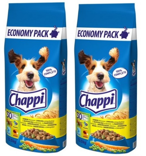 CHAPPI DRÓB Z WARZYWAMI 13.5 KG x2 (27KG)