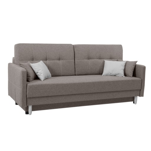 Skandynawska sofa PICO - zielona kanapa rozkładana