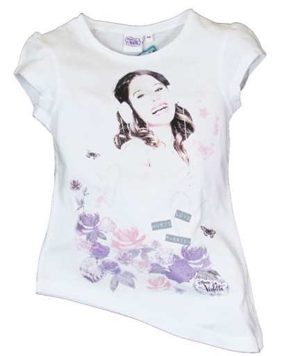 VIOLETTA KOSZULKA T-SHIRT TUNIKA 128