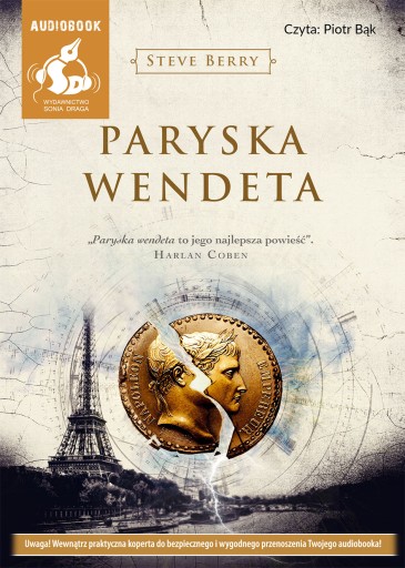 Paryska wendeta Steve Berry AUDIOBOOK CD