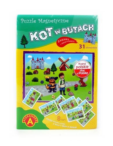 Puzzle magnetyczne Alexander Kot w butach 31 el