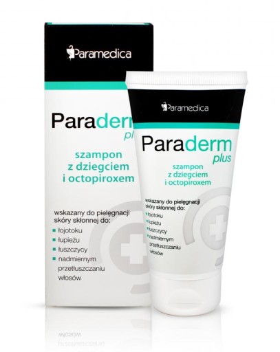 PARADERM PLUS szampon z dziegciem sosnowym 150 ml