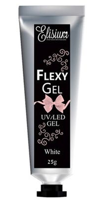 Elisium FlexyGel UV/LED GEL Żel Budujący White 25g