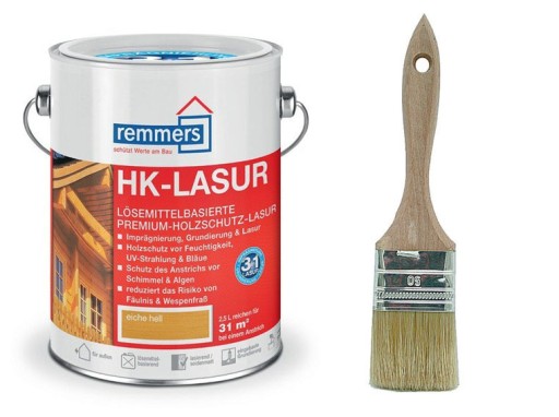 REMMERS IMPREGNAT DO DREWNA HK-LASUR 5L Kolory