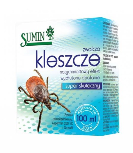Shot 100ml zwalcza komary kleszcze muchy Fendona