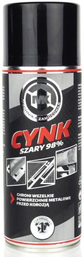 Cynk ocynk szary spray środek antykorozyjny 400ml