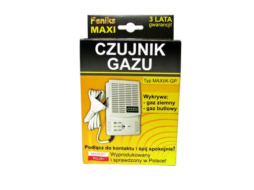 Czujnik gazu, detektor propan butan MAXI/K-GP