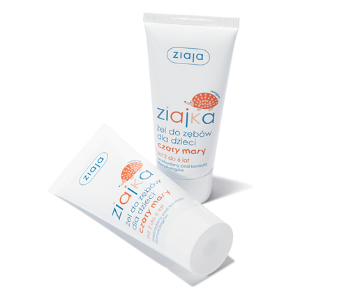 Ziajka czarodziejski żel do zębów dla dzieci 50ml