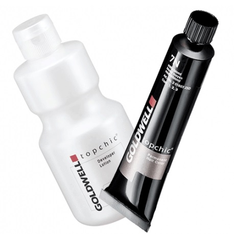 GOLDWELL TOPCHIC FARBA + OXYDANT zestaw