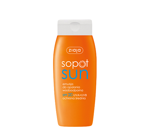 Ziaja sopot sun emulsja do opalania SPF 20 150ml