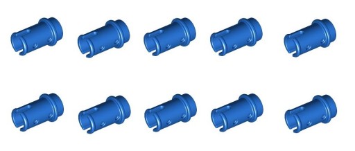 LEGO Technic Pin 1/2 niebieski 4274 - 10 szt